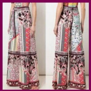 Alice & Olivia Soraya Floral Printed Pant